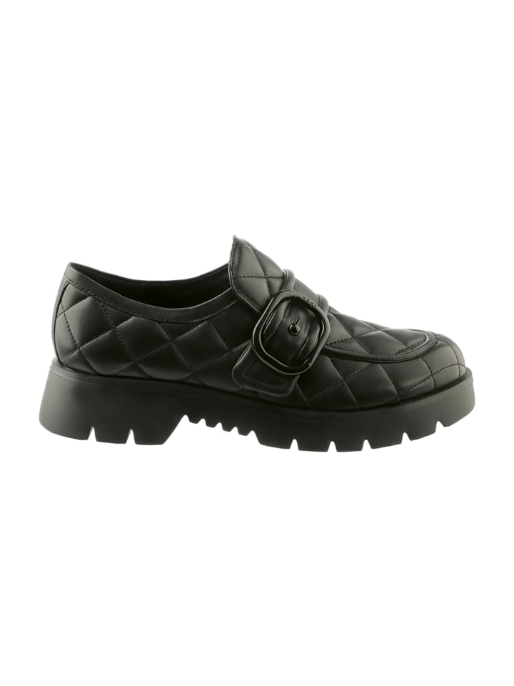 Klassische Slipper in Schwarz