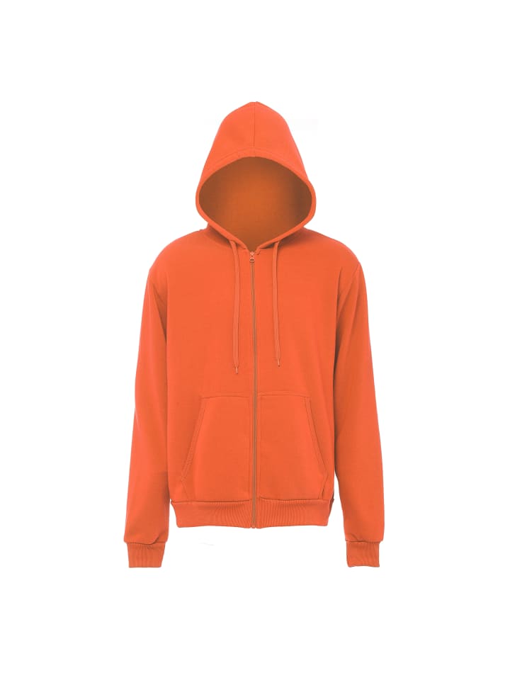 Herren Kapuzenjacke in Orange