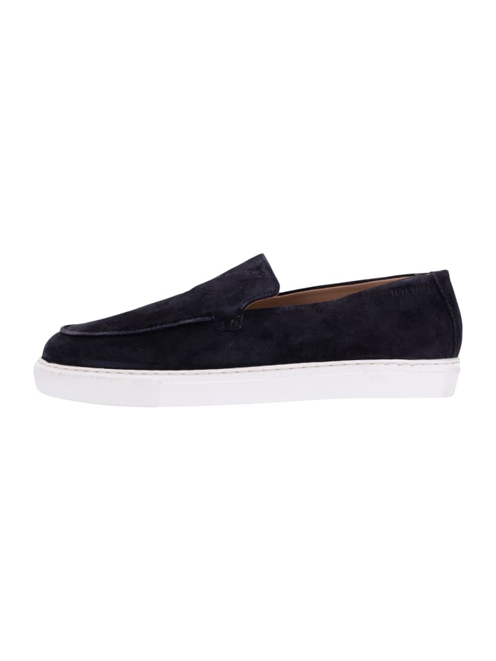 Slip On 'Velluto Coralie in Dunkelblau'