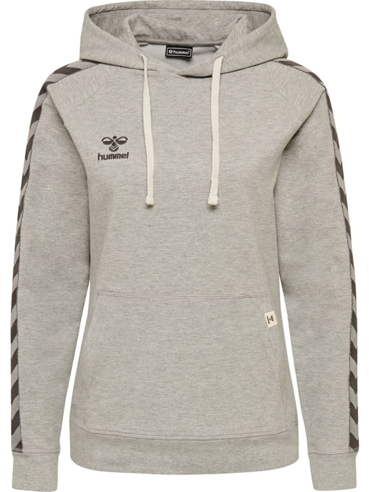 Kapuzenpullover Hmlmove Damen in GREY MELANGE
