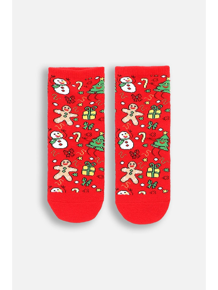 Socken Xmas in rot
