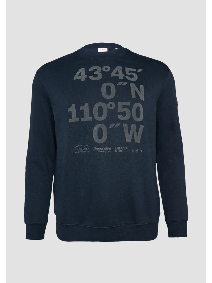 Sweatshirt in 59D1_navy