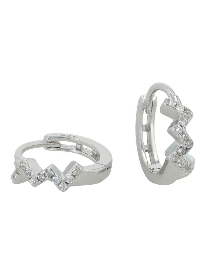 Damen Ohrringe aus 925 Silber in silber