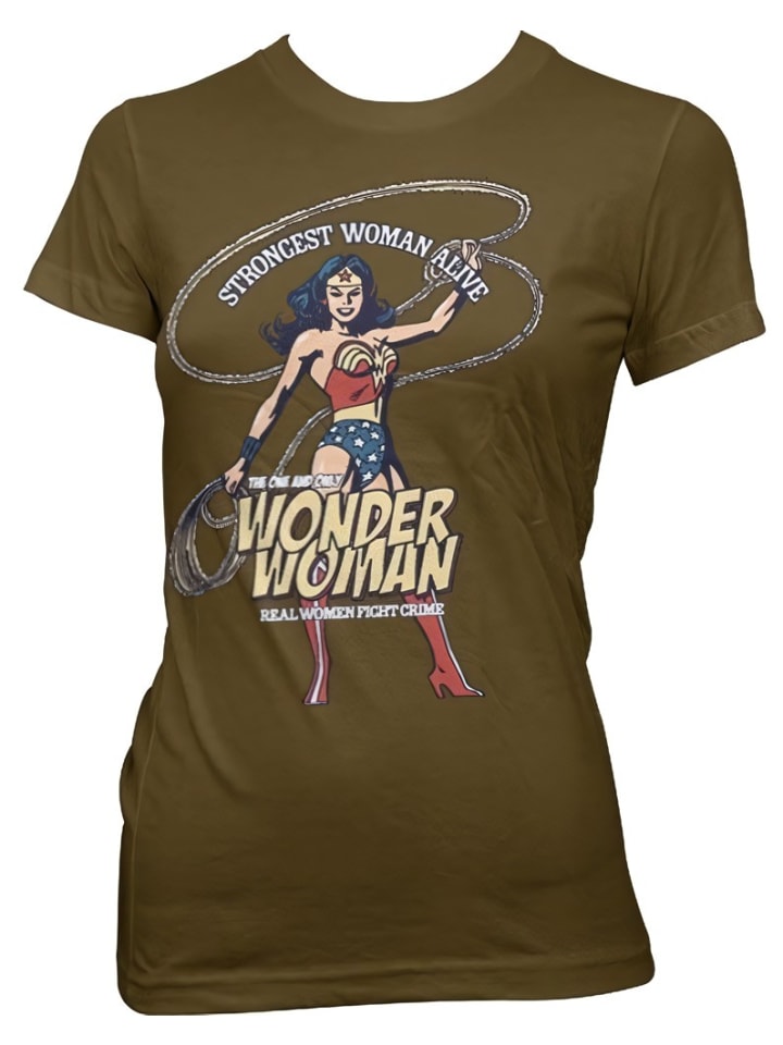 Shirt in Braun
