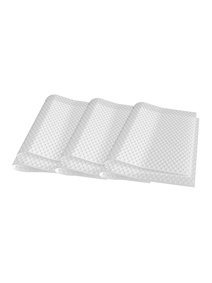6er-Set Kühlschrankmatten 45 x 30 cm in Transparent