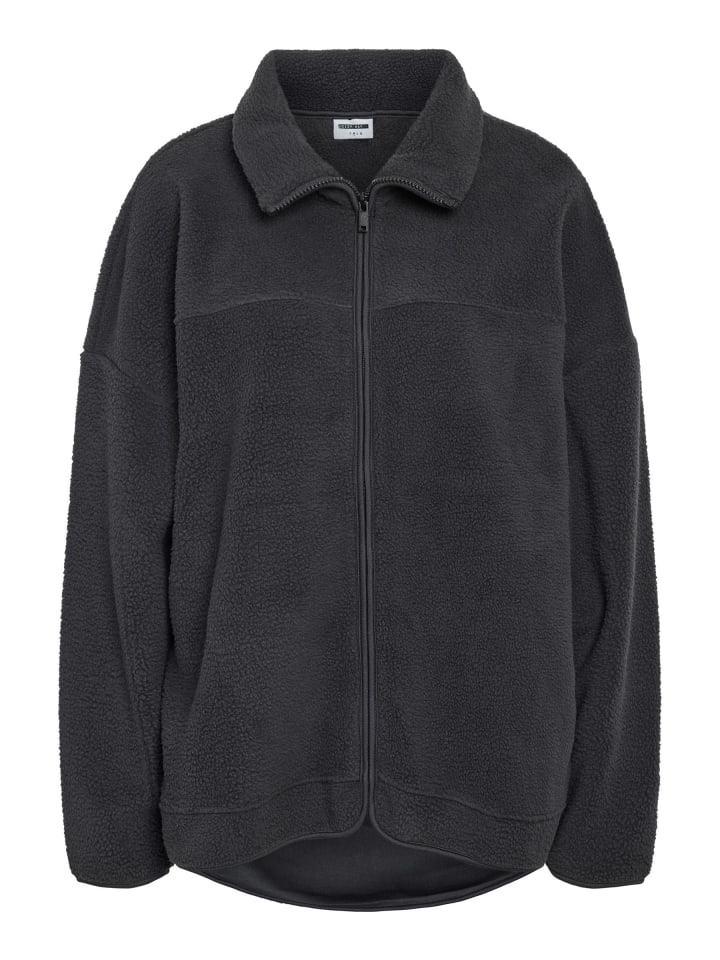 Fleecejacke in Obsidian