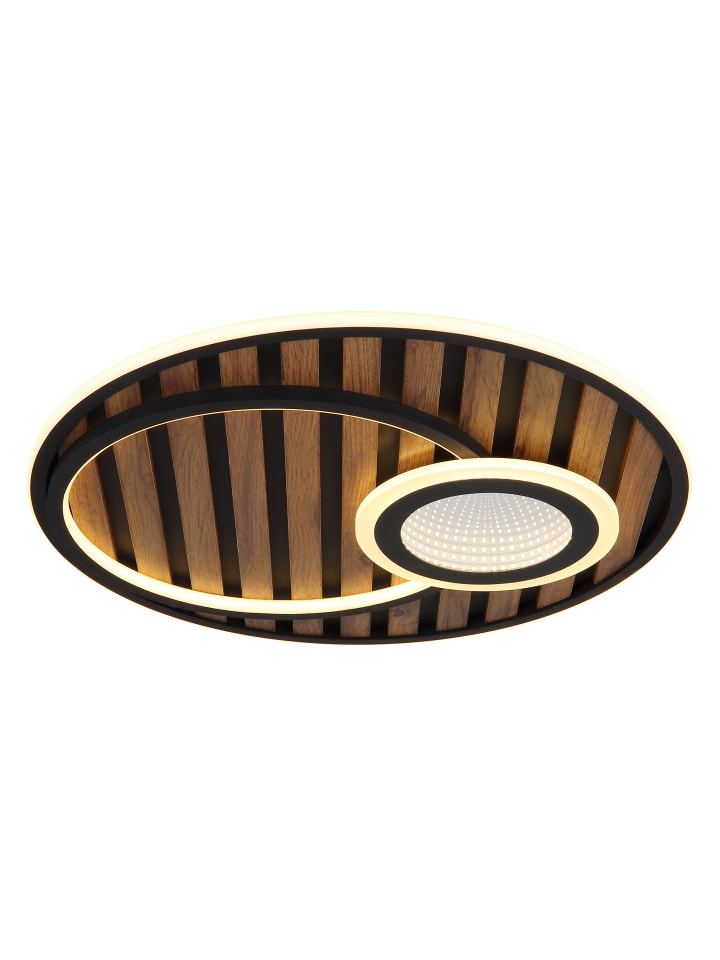 Deckenleuchte "WOODY" in black