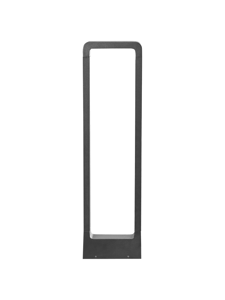 Pollerleuchte PERDIDO in Schwarz - (W) 16 x (H) 60 x (L) 6 cm