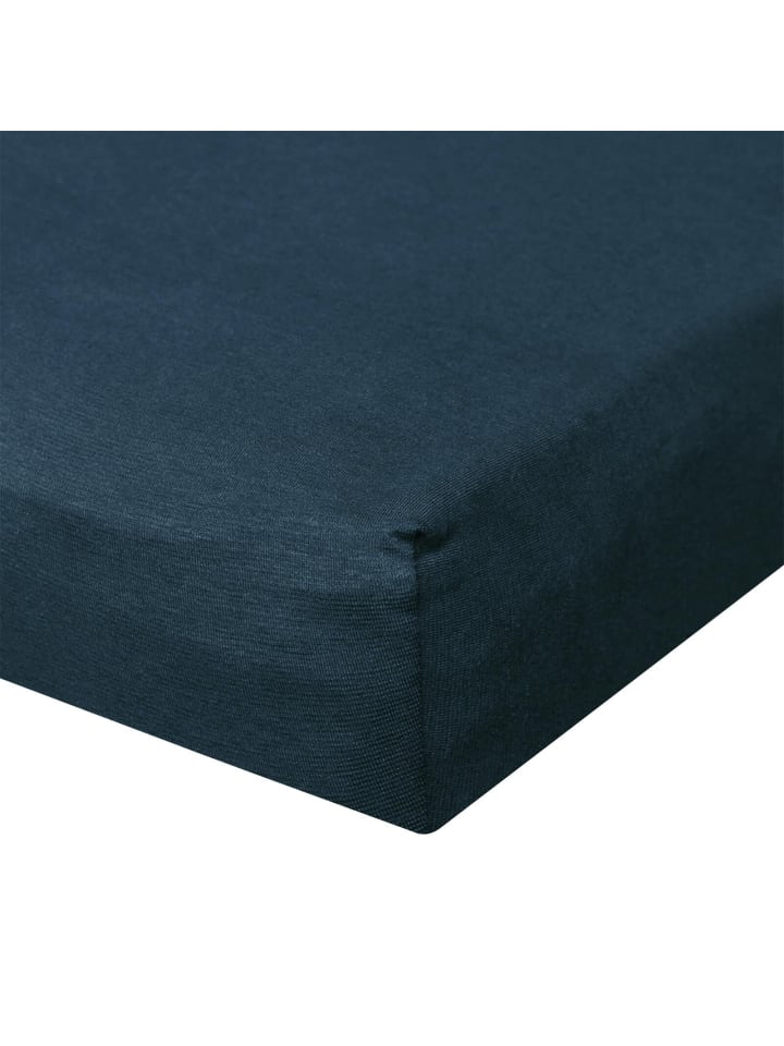 Spannbettlaken Ultra-Stretch in marine