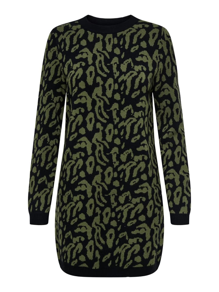 Strickkleid in Black