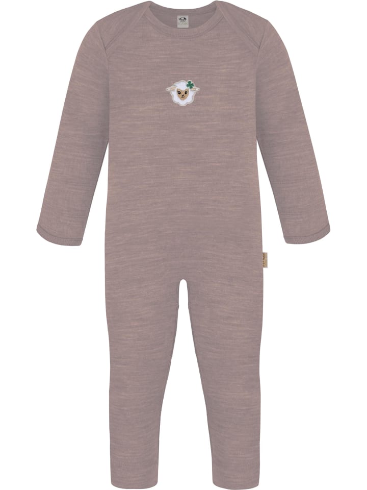 Baby Merino Strampler Waverly in Rosa