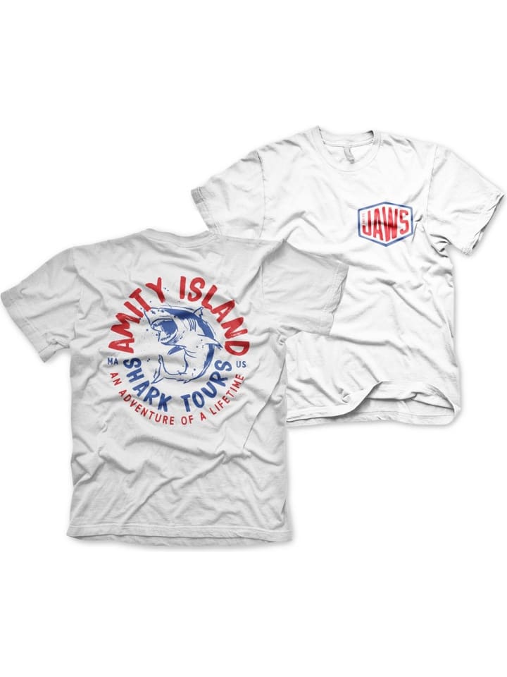 T-Shirt in Weiß