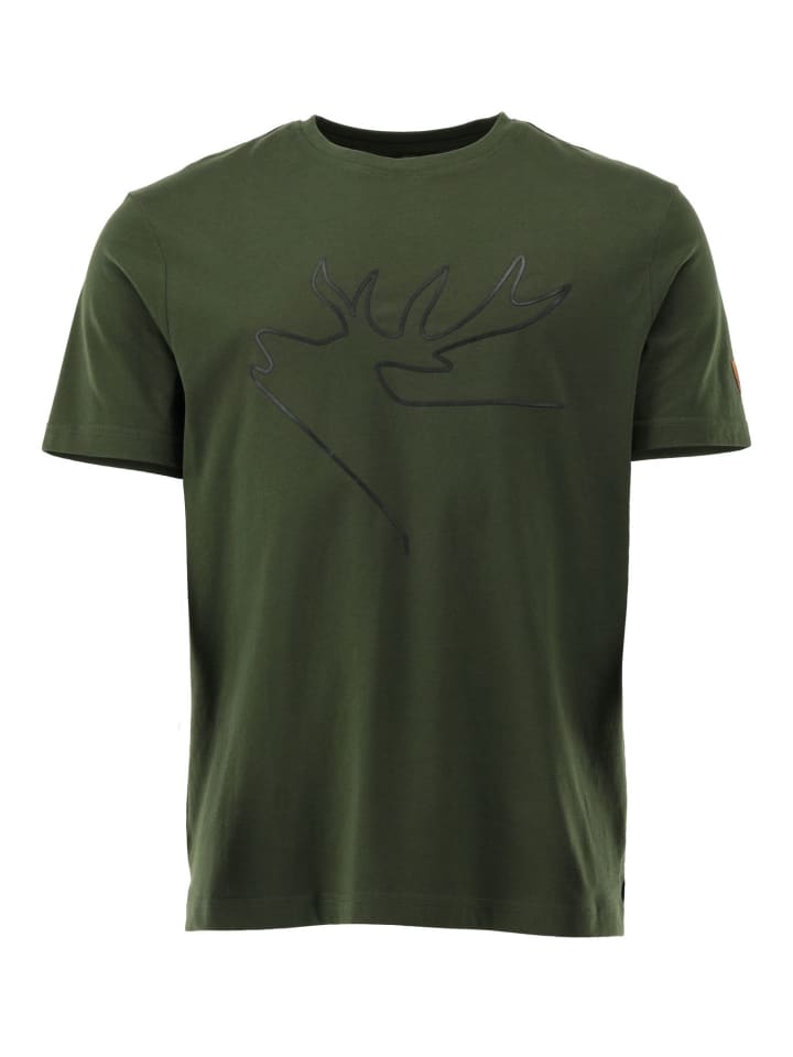 T-Shirt Qilori in trachtengrün