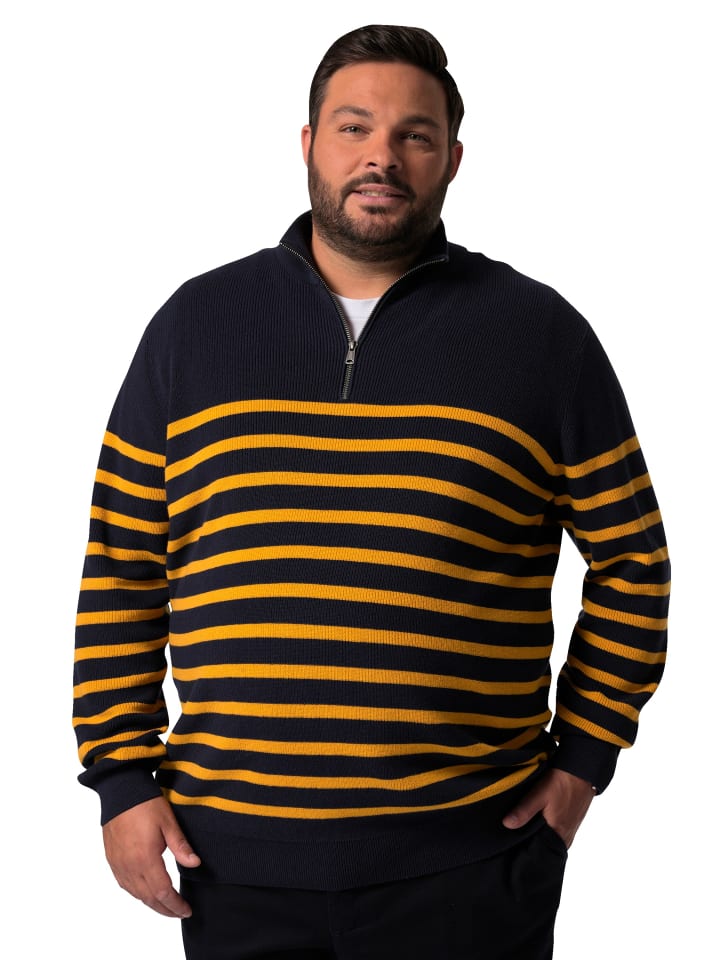 Pullover in navy blau