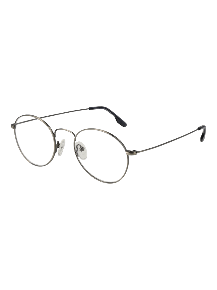 Unisex Optische Fassungen Rund Silber