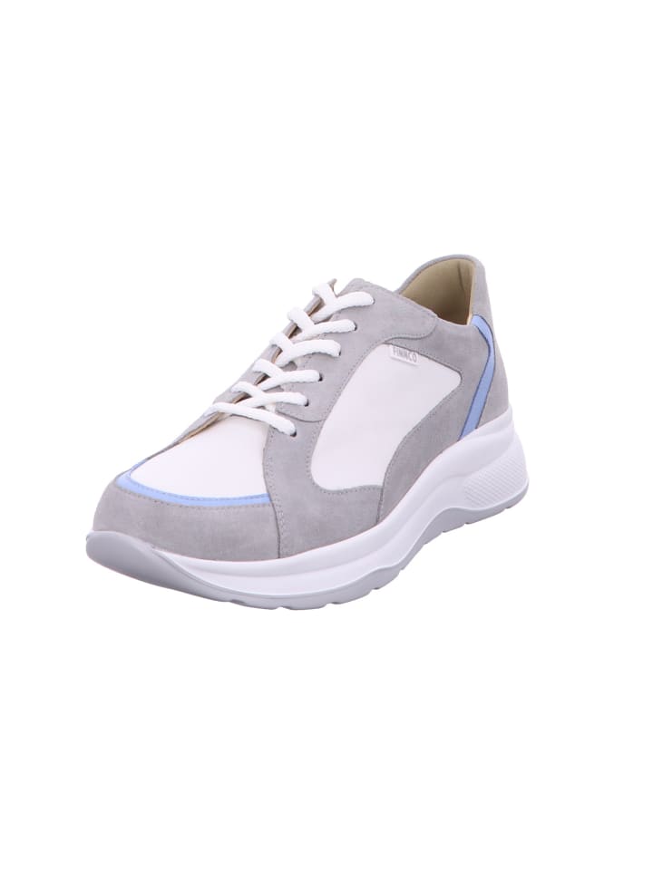 Schnürschuh in blau
