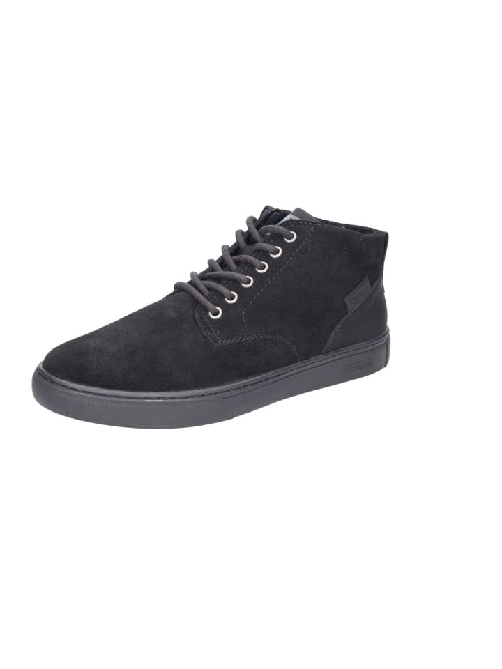 Hightop-Sneaker in Schwarz