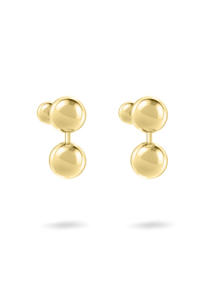 Ohrstecker Steel Ball in gold