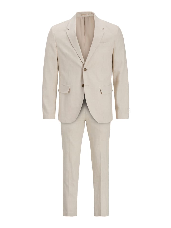 Einreihiger Blazer und Hose in Ancient Scroll