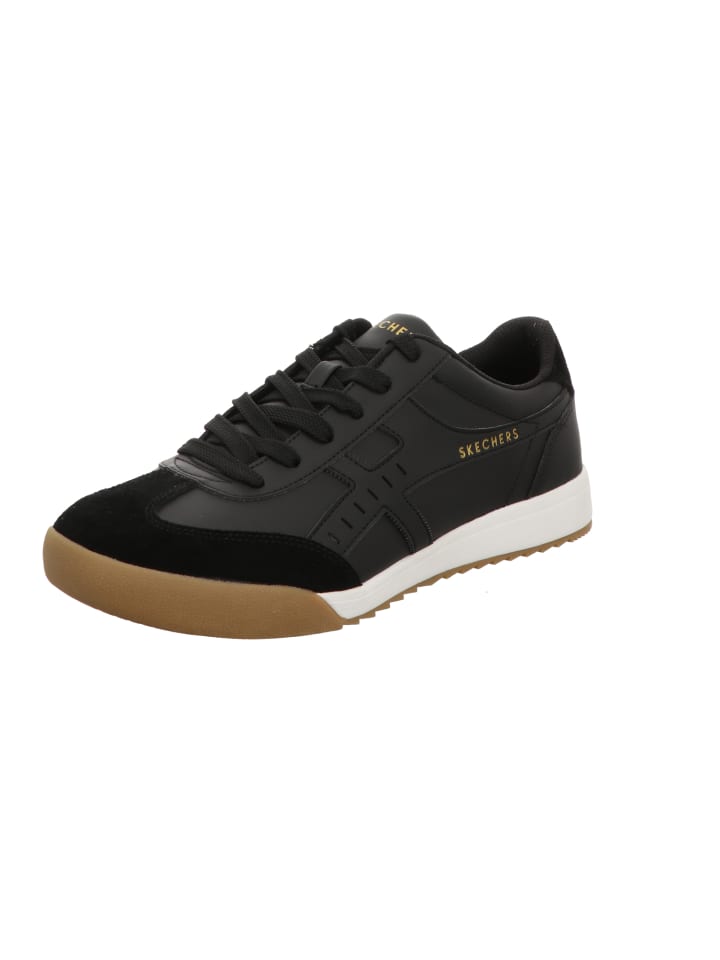 Schnürschuh in schwarz