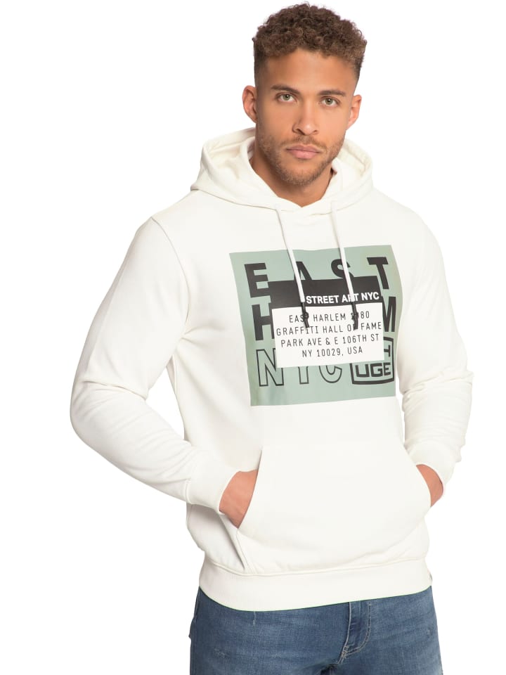 Sweatshirt in schneeweiß