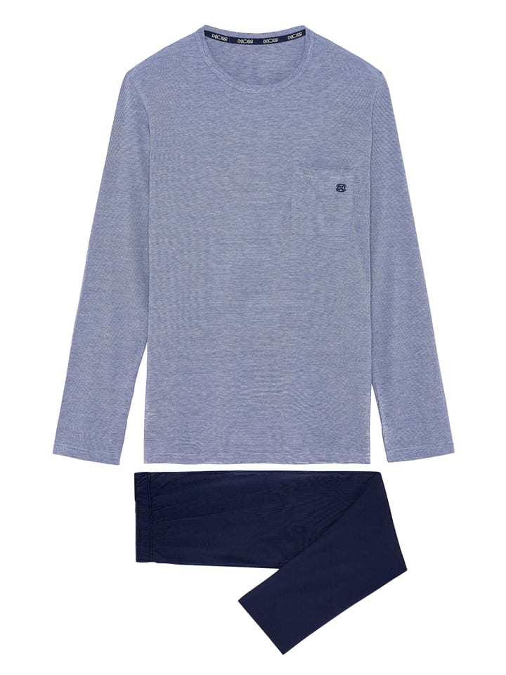 Schlafanzug Modal Comfort in Navy