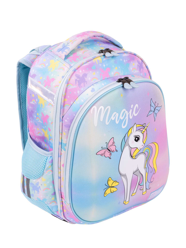 Tornister Schulrucksack in Mehrfarbig