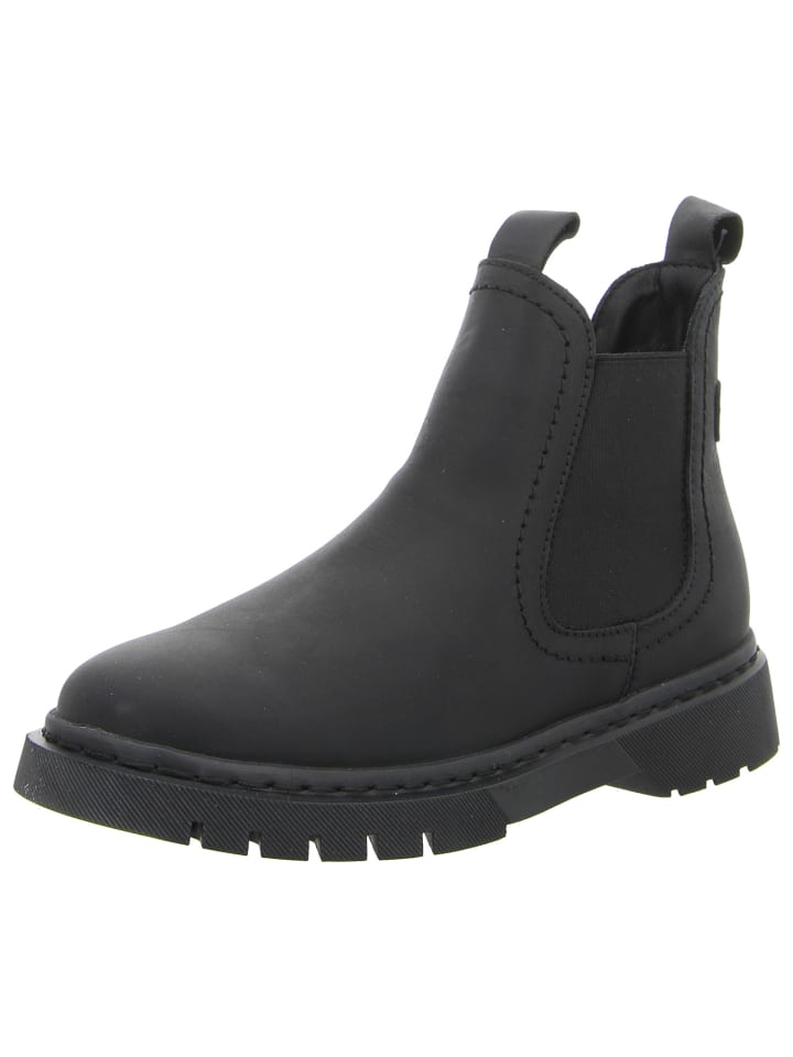 Stiefelette in schwarz