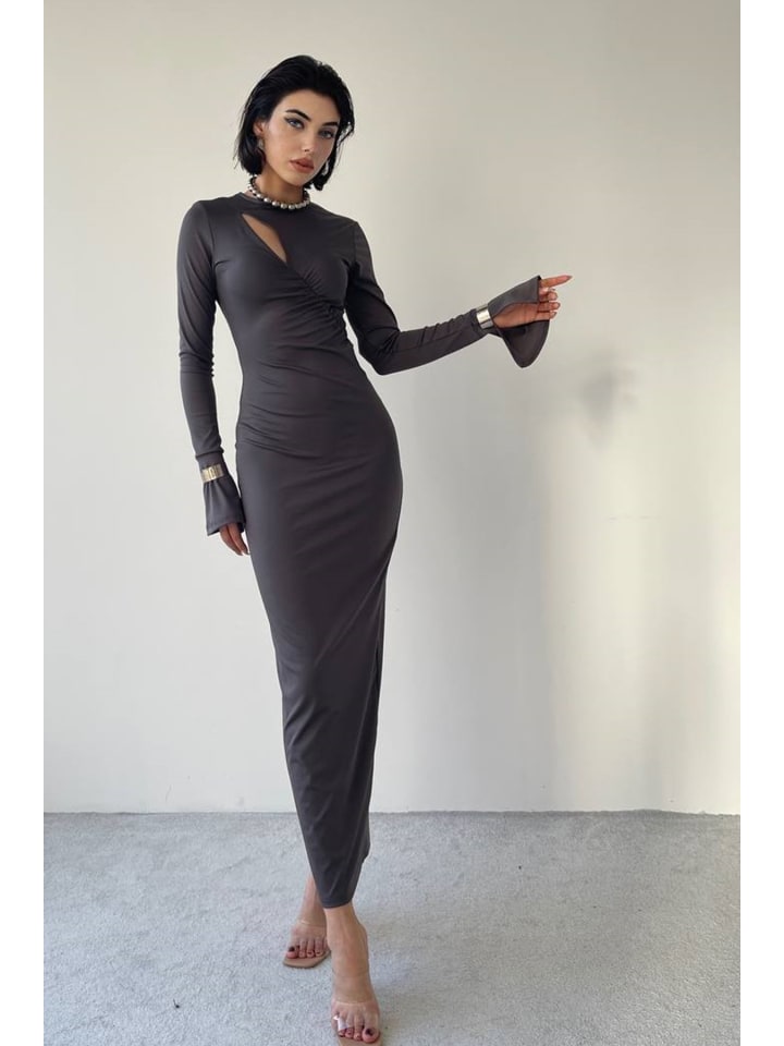 Kleid in Grau