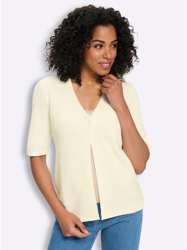 Cardigan in ecru