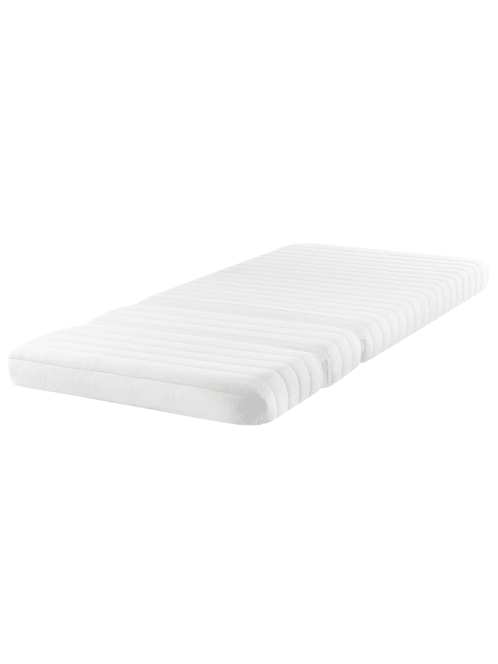 Matratze CLEVER GROW in Weiß - (W) 90 x (H) 10 x (L) 130 cm H2/3 Mittel