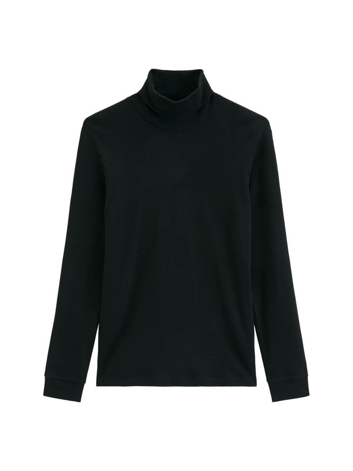Longsleeve 1er Pack in Schwarz