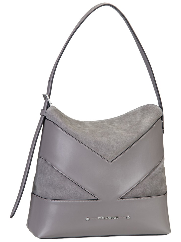 Handtasche K/Koncept Hobo in Ash Grey