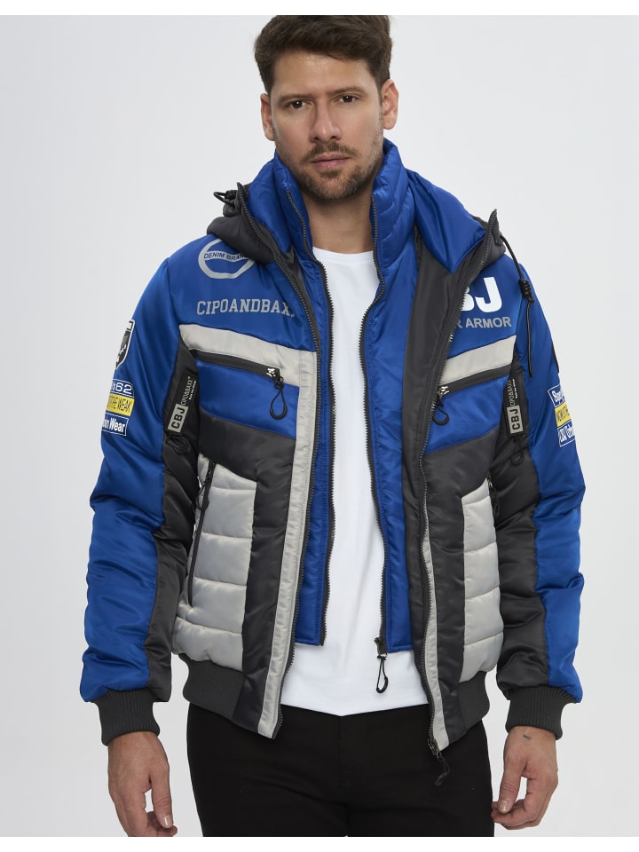 Winterjacke CM234 in BLUE-GREY