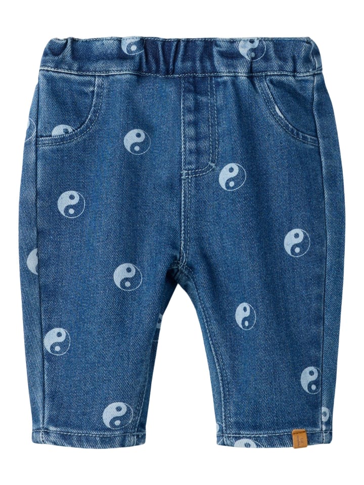 Loose Fit Jeans in Dark Blue Denim1