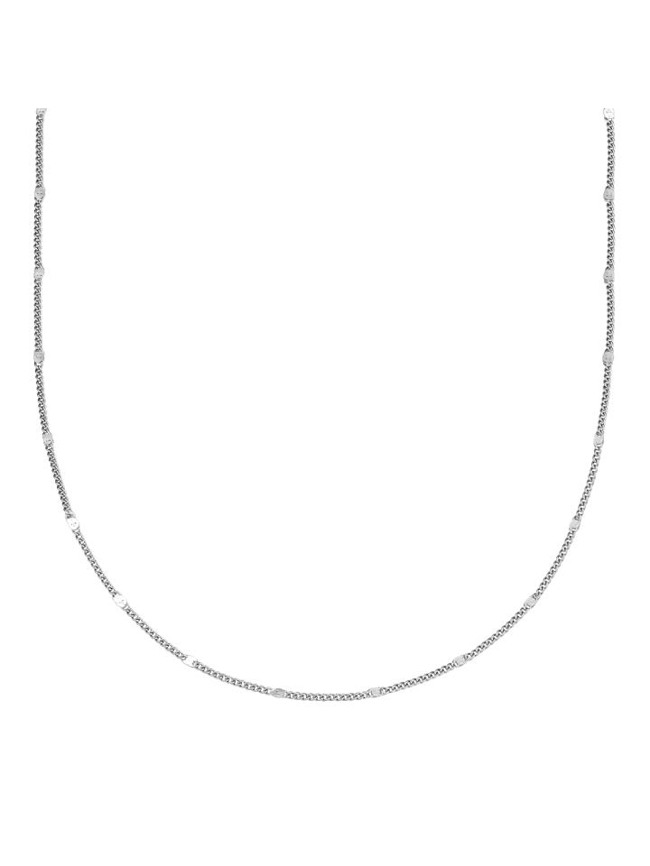 Kette aus Edelstahl in silber