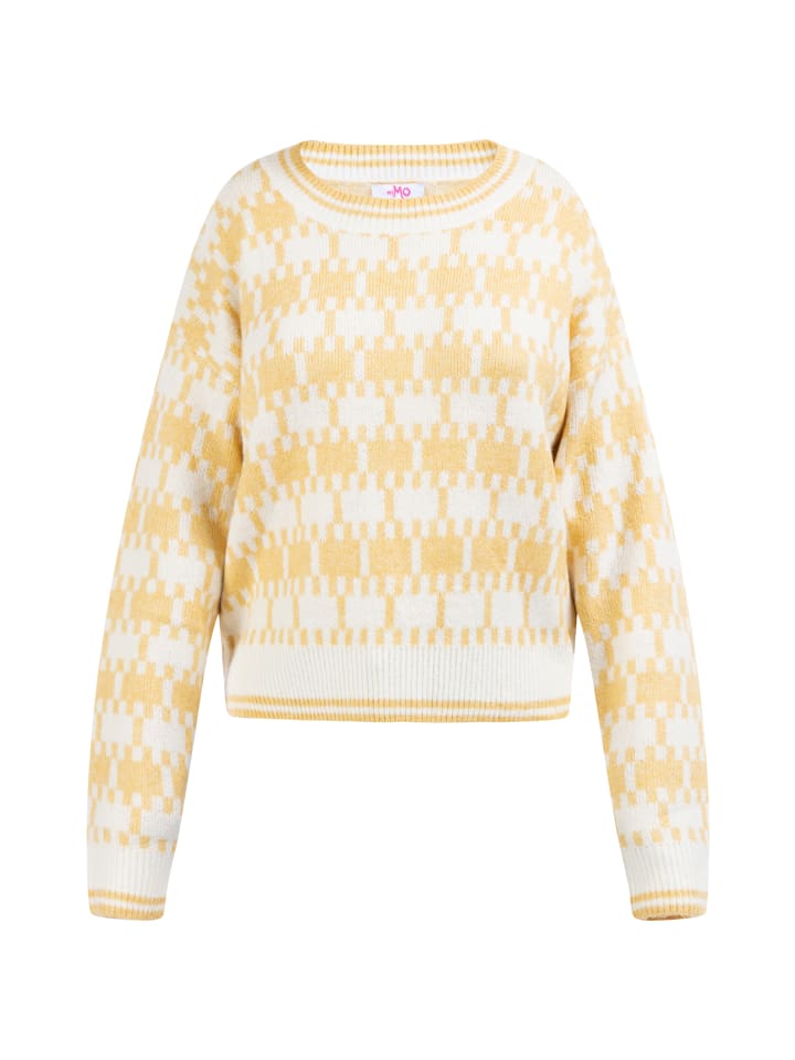 Damen Strickpullover in Gelb