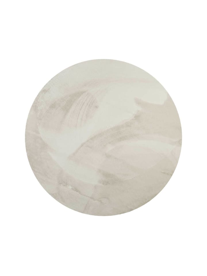 Hochflorteppich Anna in creme beige