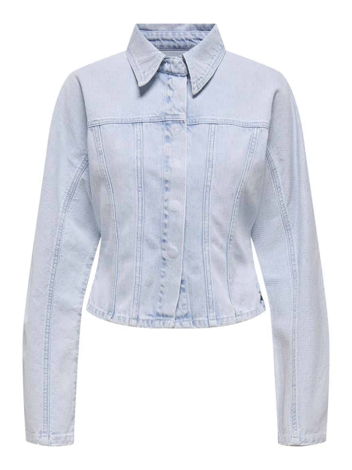 Jeansjacke in Light Blue Denim