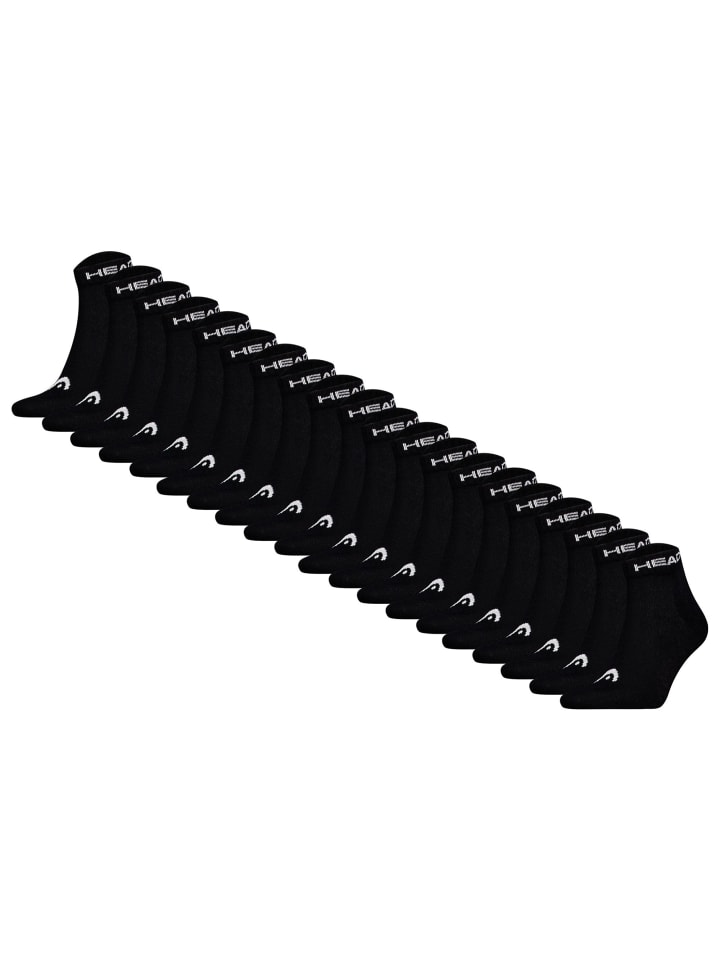 Socken 20er Pack in Schwarz