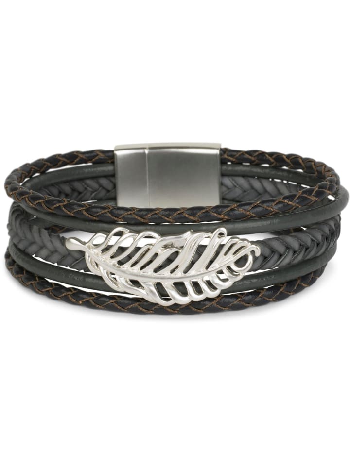 Armband in Dunkelgrau