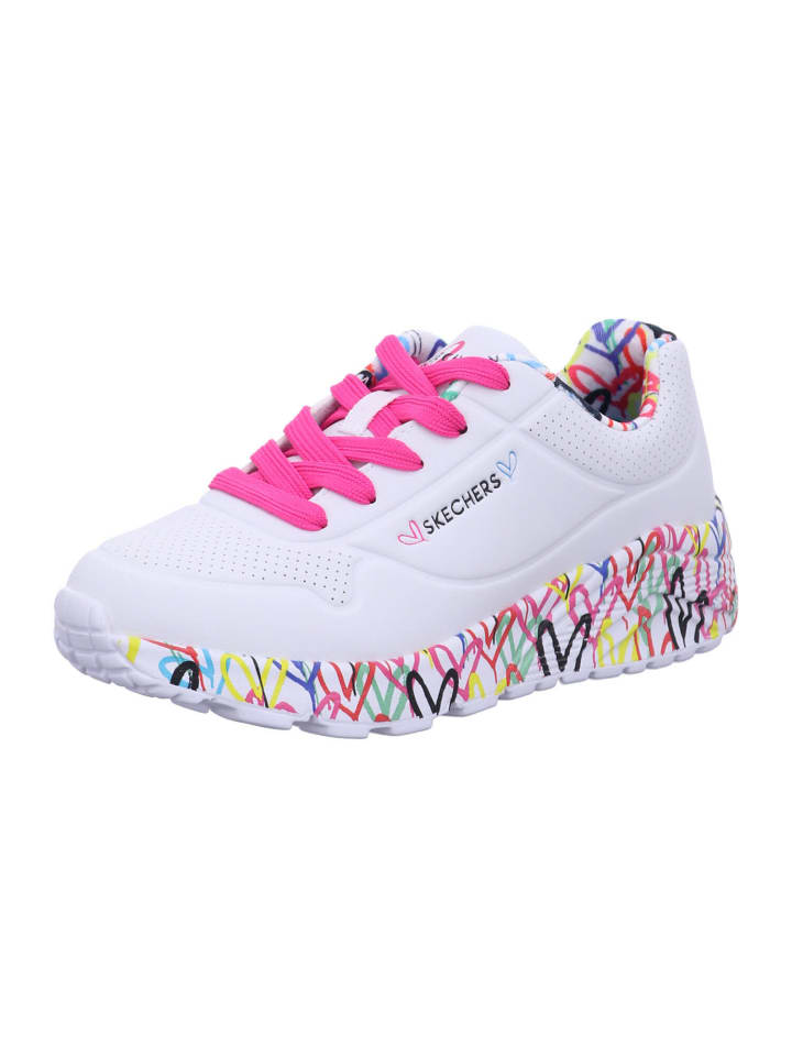 Sneakers UNO LITE - LOVELY LUV in white/multi