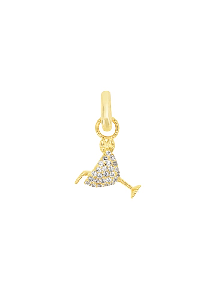 Charm Silber 925, gelbvergoldet in Gold