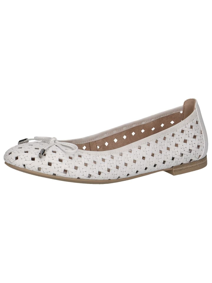Ballerina in WHITE NAPPA