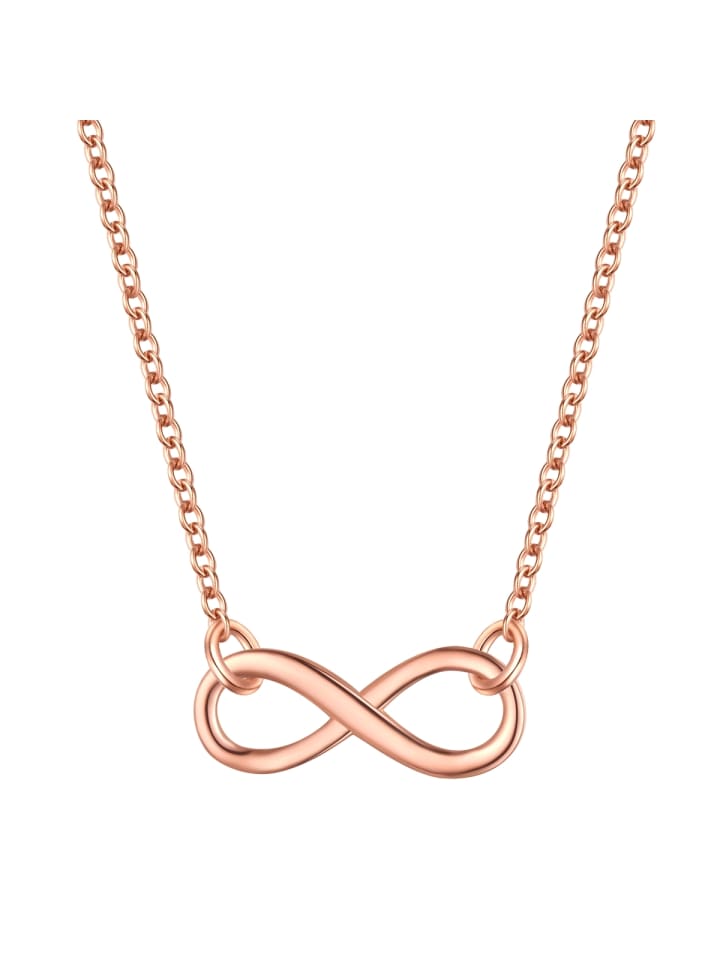 Kette Infinity aus Sterling Silber in roségold