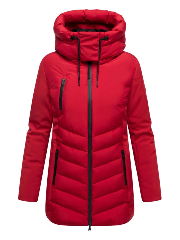 Winterjacke Tivaa XVI in Deep Red