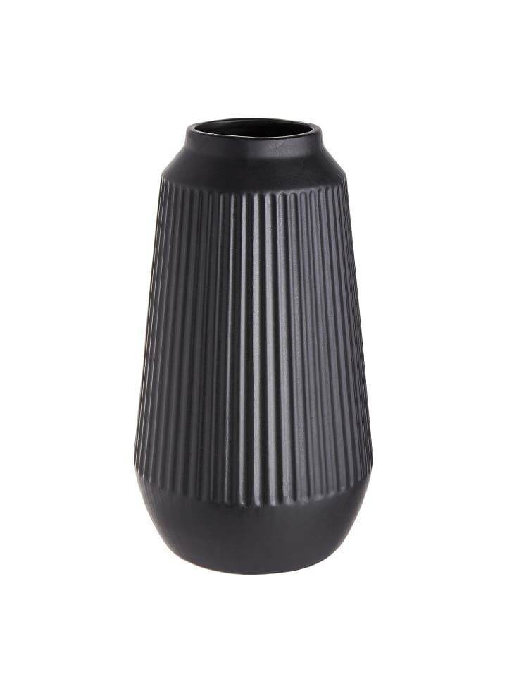 Butlers Vase FINJA in Schwarz
