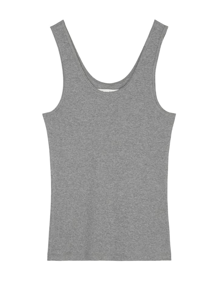 Unterhemd / Top Iconic Rib in Grey