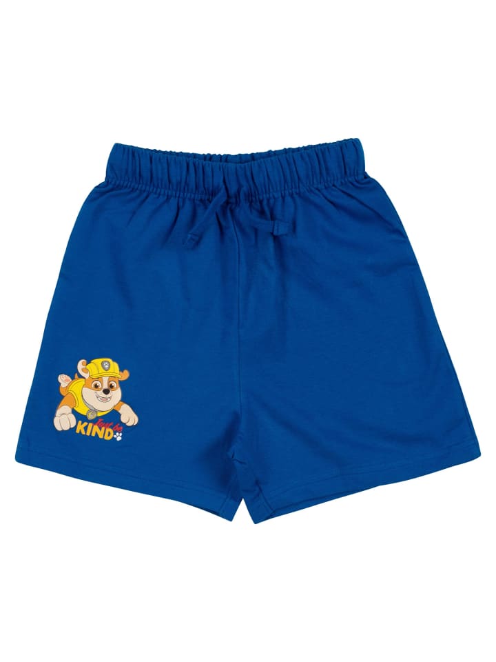 Paw Patrol Shorts kurze Hose Trainingshose Bermuda in blau
