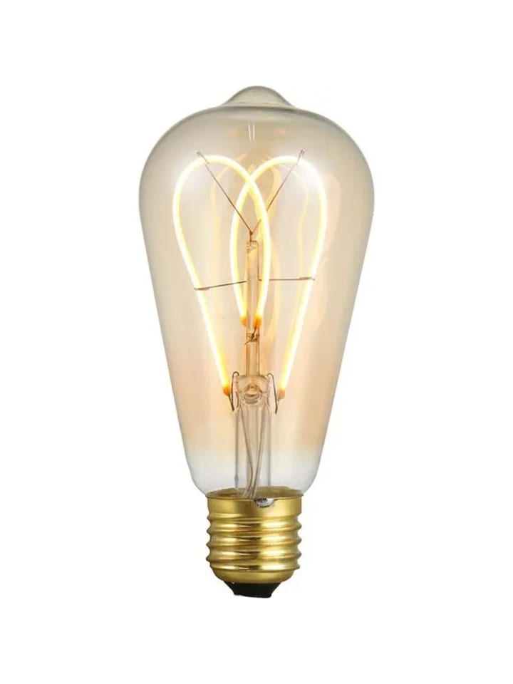 E27 LED-Leuchtmittel in Warmweiß EEK G A bis G Ø 6.4 cm in Gold
